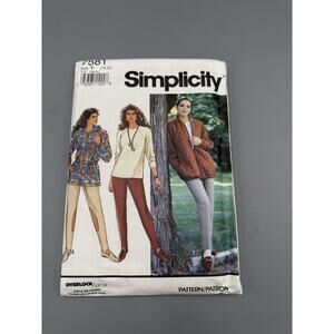 Simplicity 7581 Misses Pants Top Jacket Sewing Pattern Size 18-22 Uncut